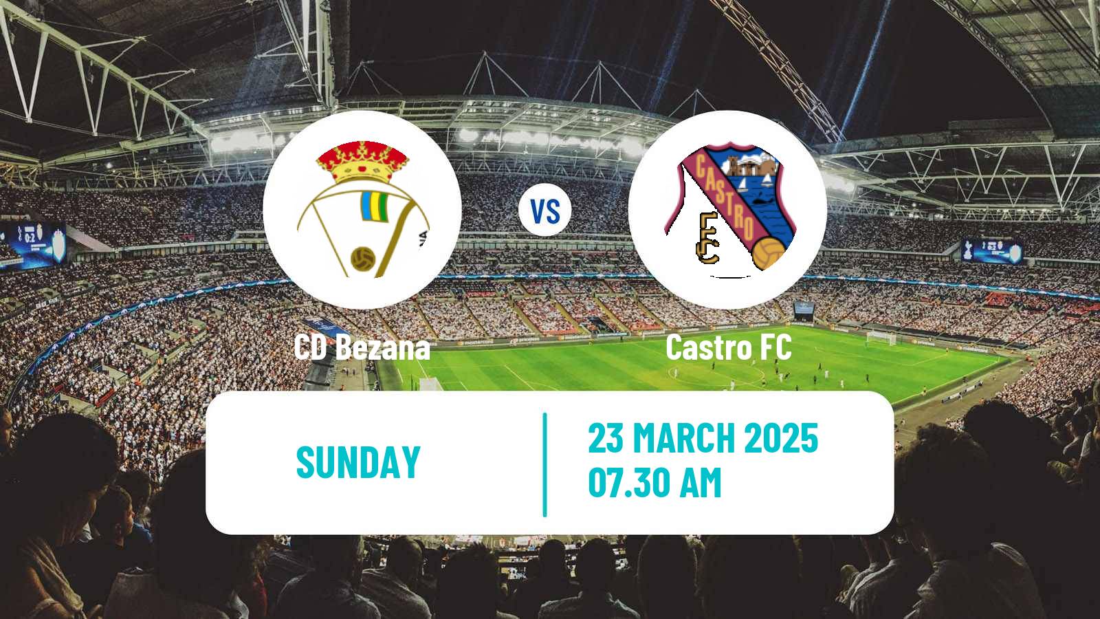 Soccer Spanish Tercera RFEF - Group 3 Bezana - Castro