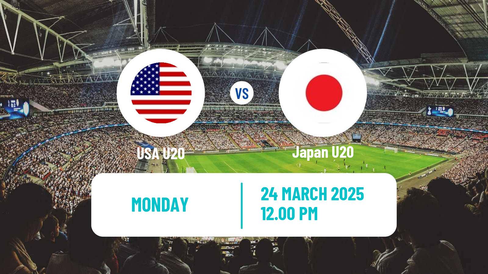 Soccer Friendly USA U20 - Japan U20