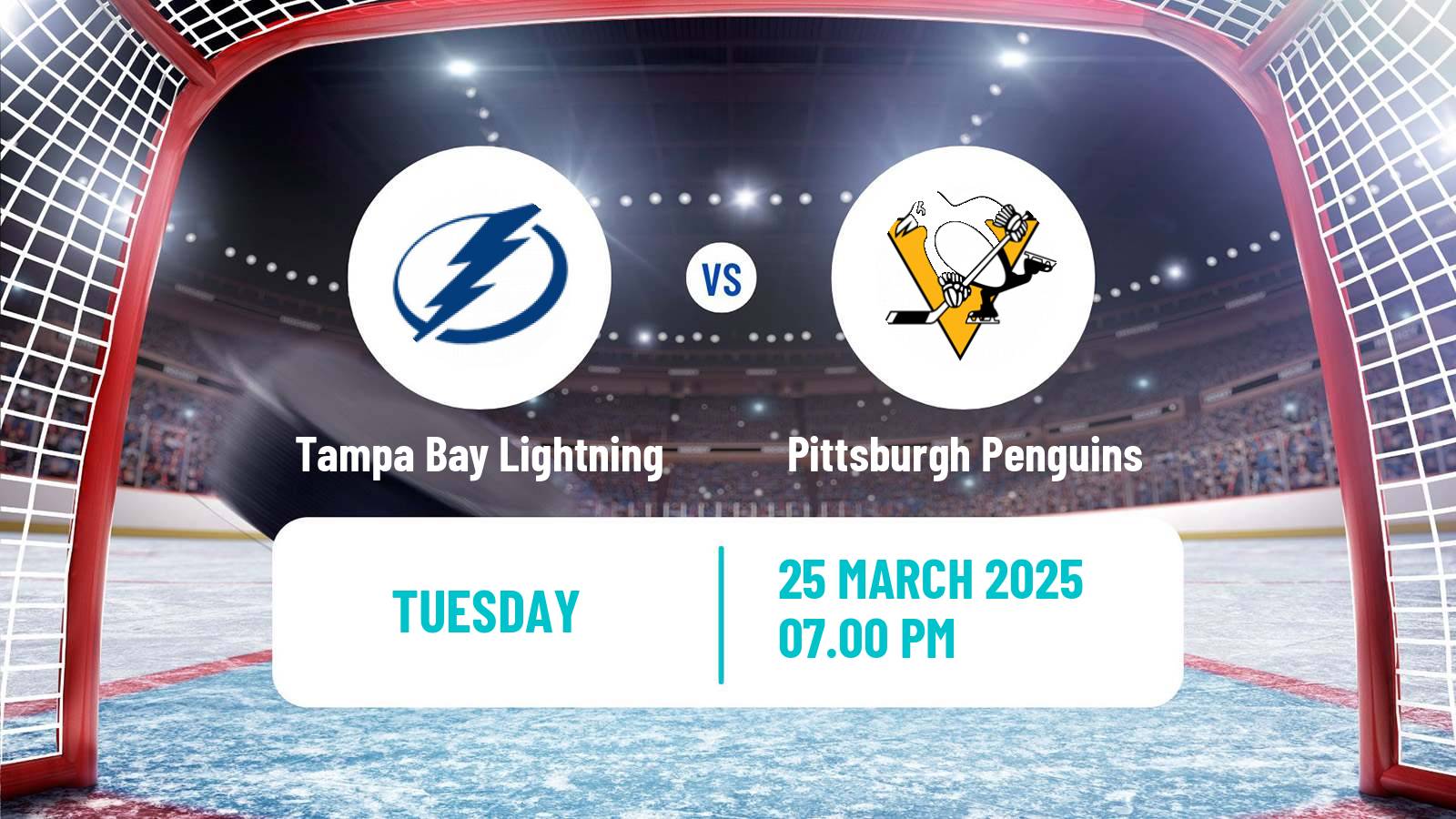 Hockey NHL Tampa Bay Lightning - Pittsburgh Penguins
