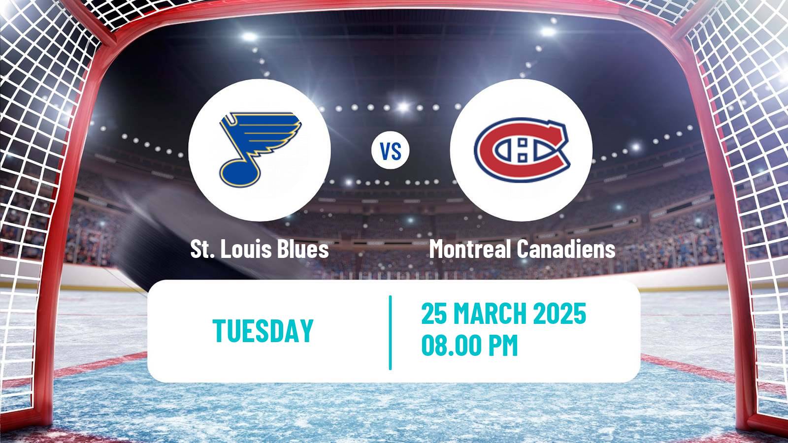 Hockey NHL St. Louis Blues - Montreal Canadiens