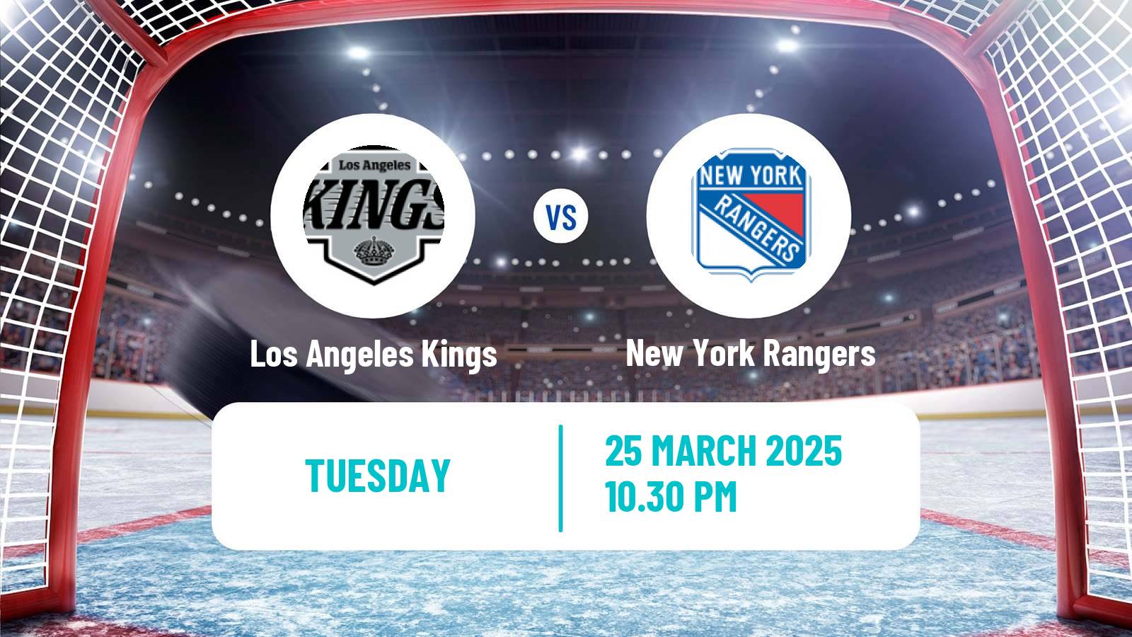 Hockey NHL Los Angeles Kings - New York Rangers