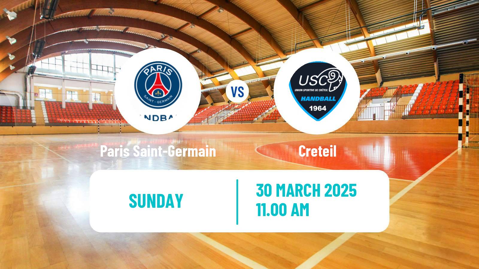 Handball French Starligue Handball Paris Saint-Germain - Creteil