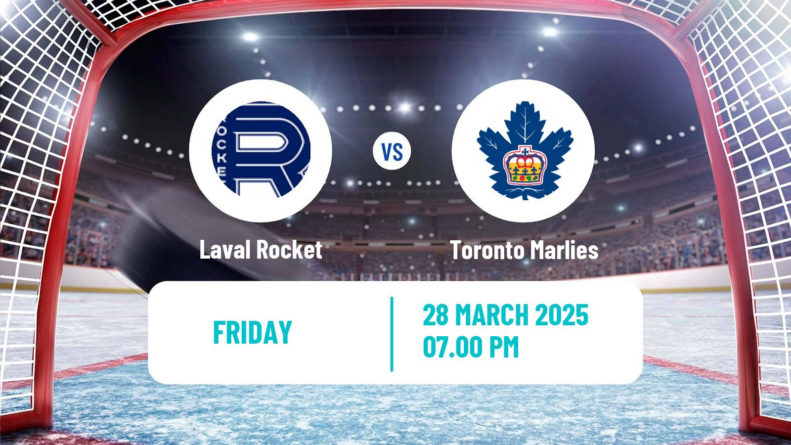 Hockey AHL Laval Rocket - Toronto Marlies