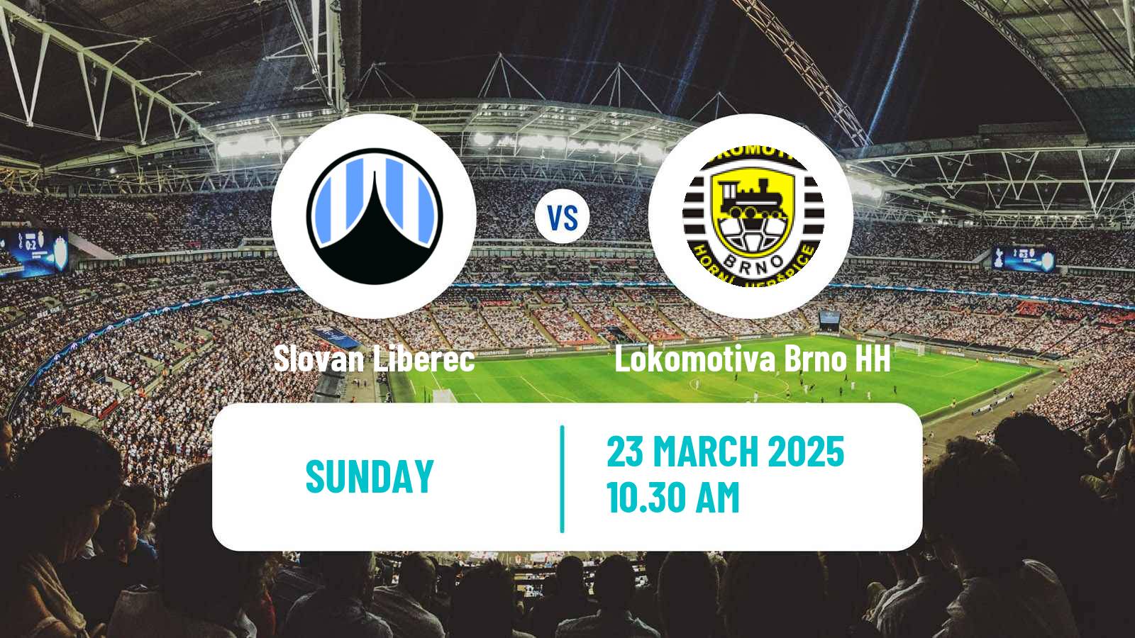 Soccer Czech 1 Liga Women Slovan Liberec - Lokomotiva Brno HH