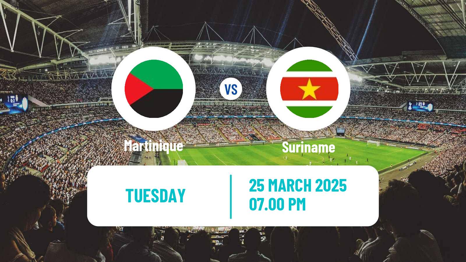 Soccer Gold Cup Martinique - Suriname