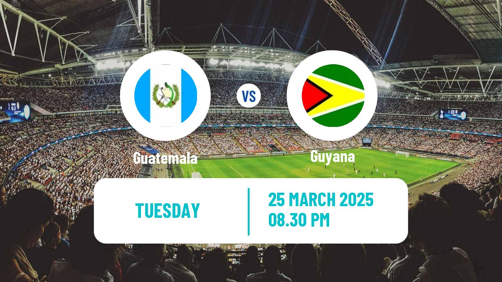 Soccer Gold Cup Guatemala - Guyana