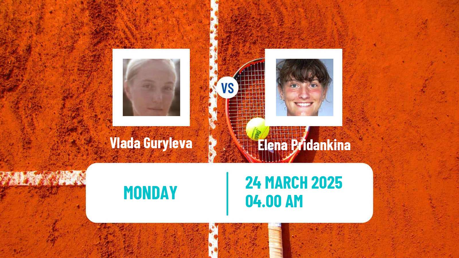 Tennis Antalya 2 Challenger Women Vlada Guryleva - Elena Pridankina