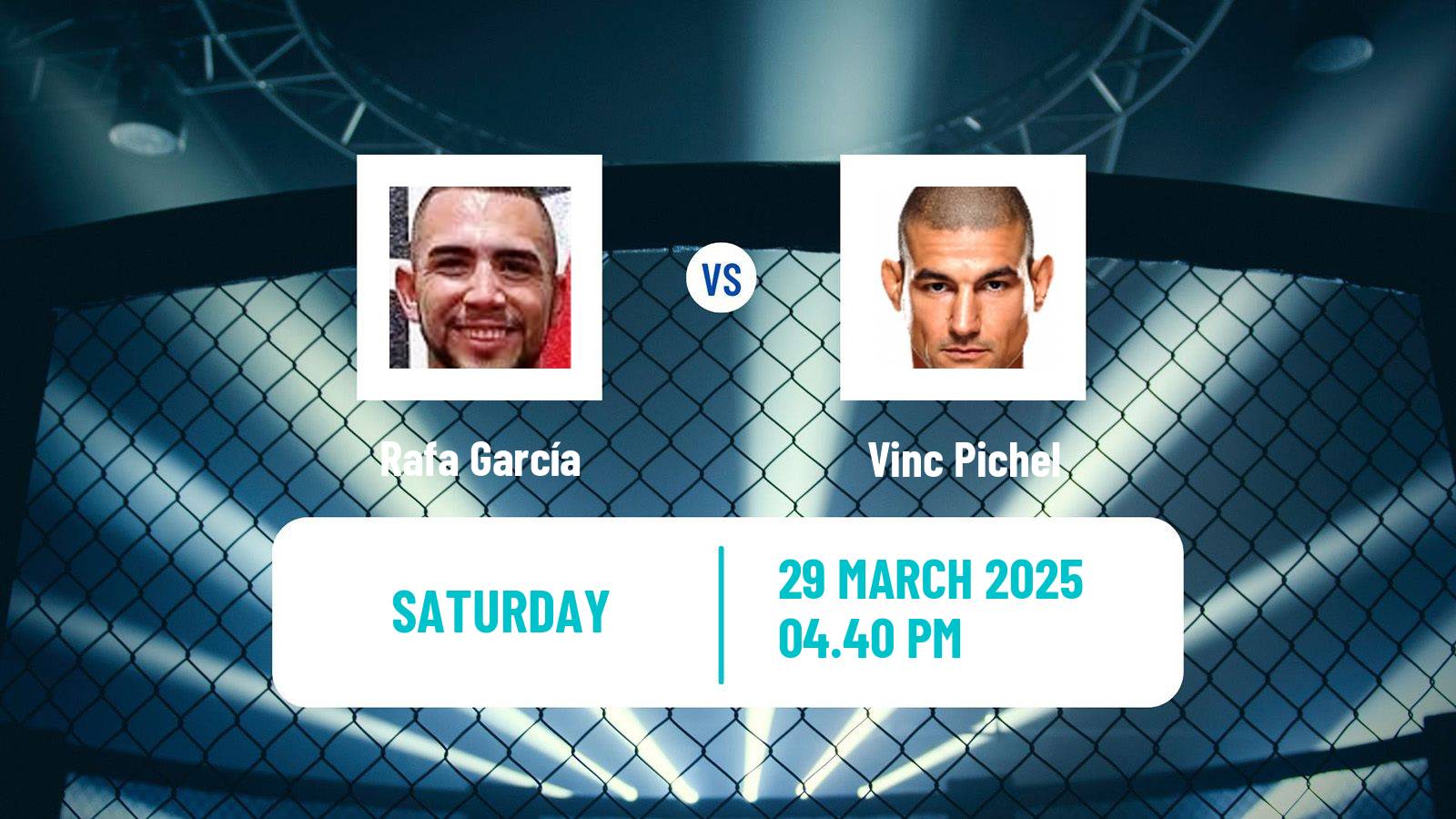 MMA Lightweight UFC Men Rafa García - Vinc Pichel