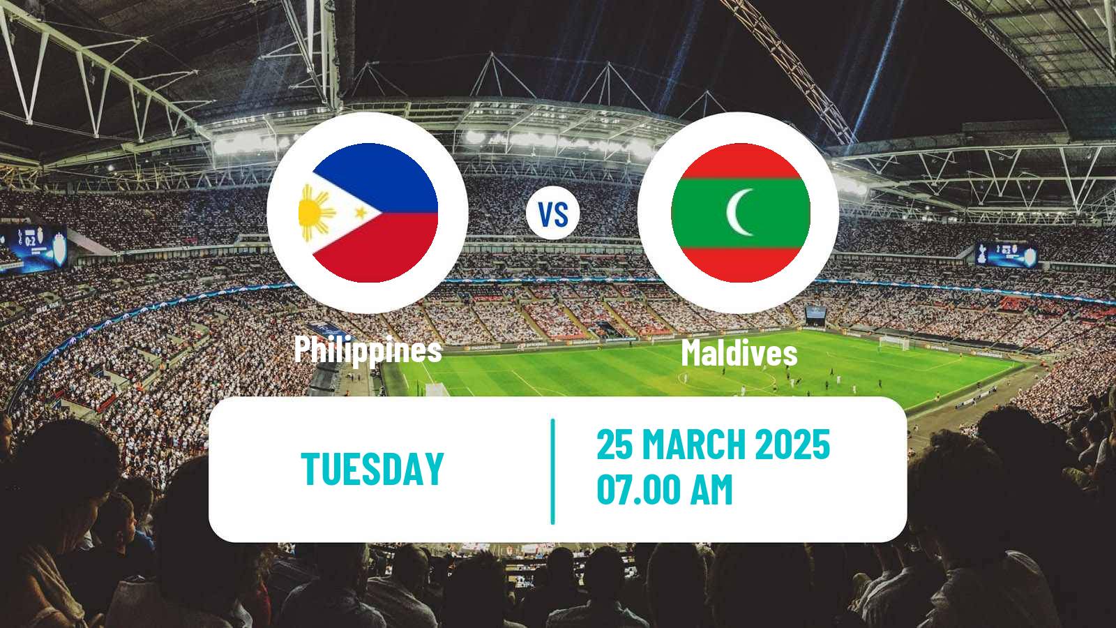 Soccer Asian Cup Philippines - Maldives