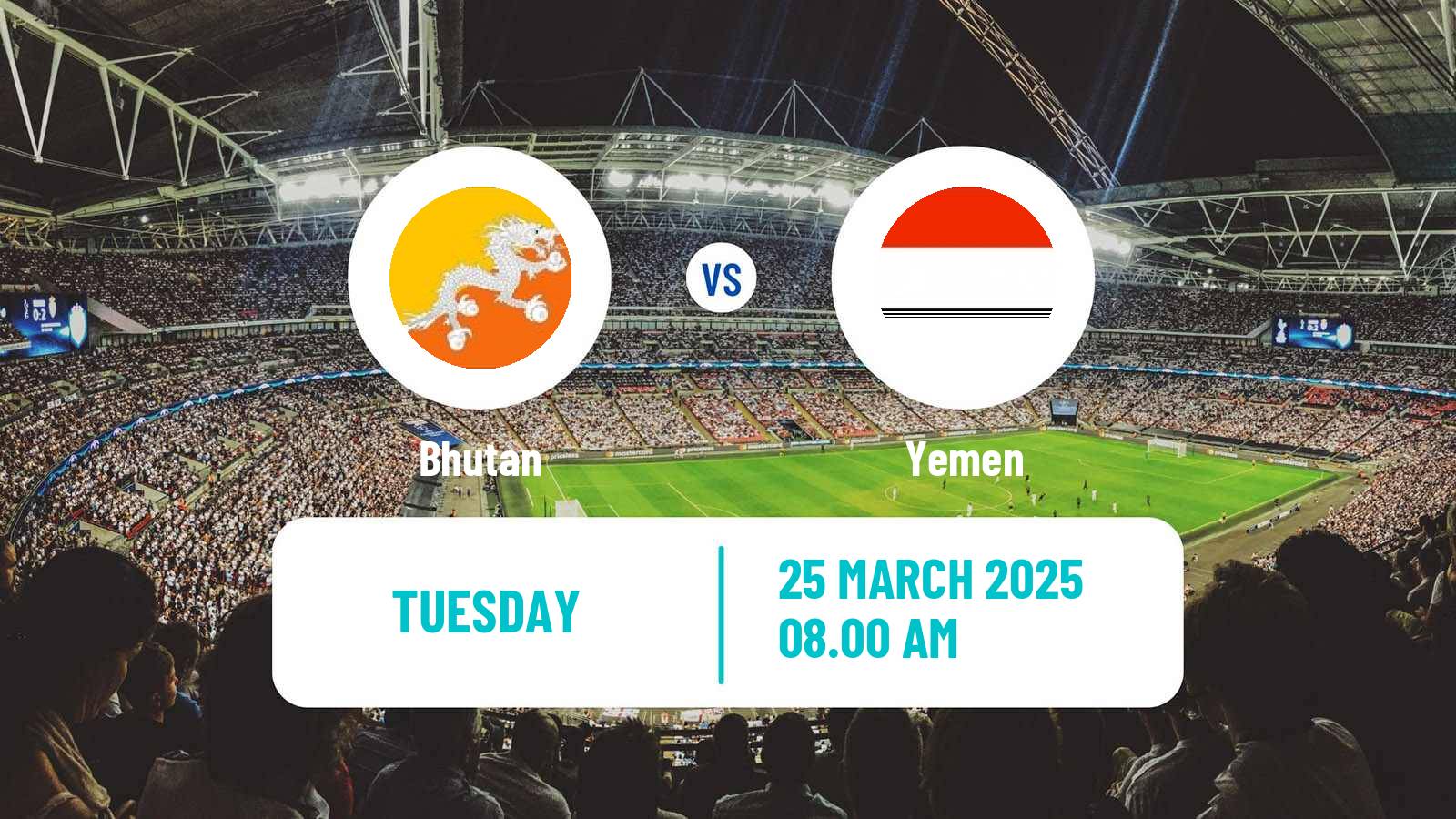 Soccer Asian Cup Bhutan - Yemen