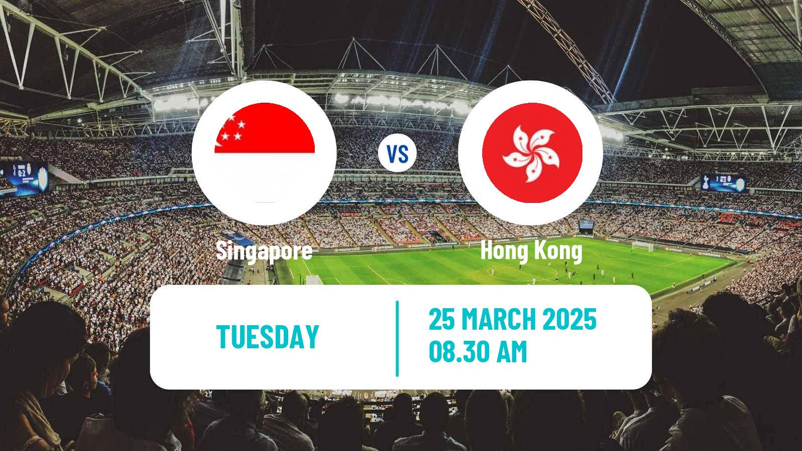 Soccer Asian Cup Singapore - Hong Kong