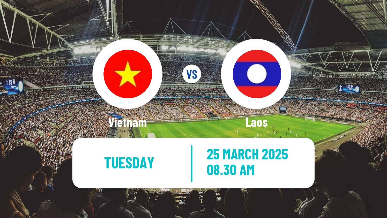 Soccer Asian Cup Vietnam - Laos