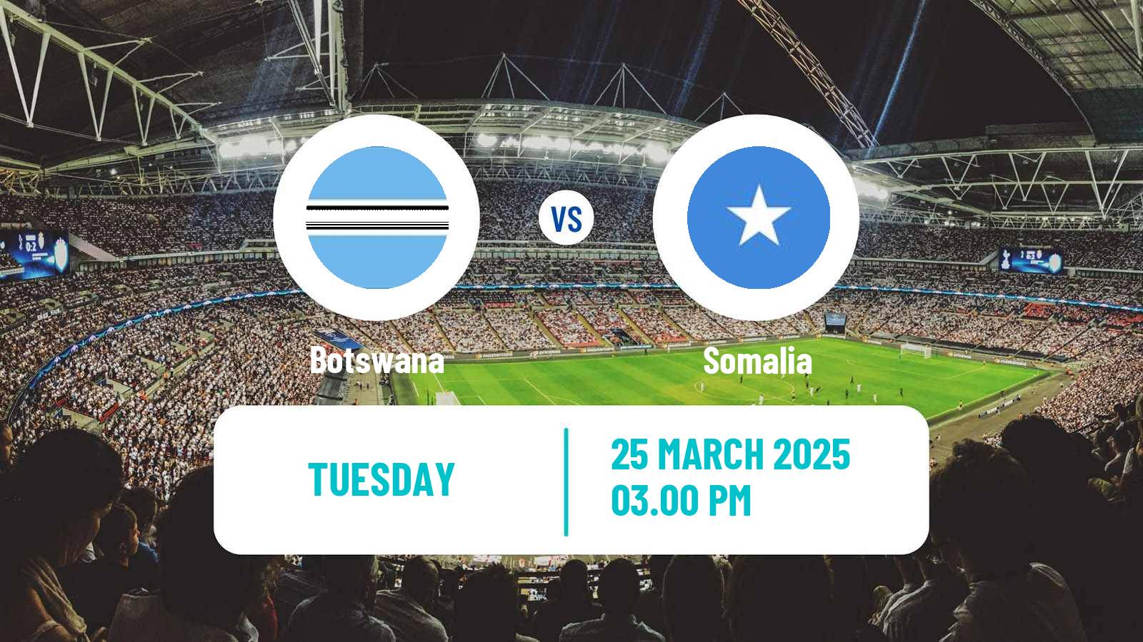 Soccer FIFA World Cup Botswana - Somalia