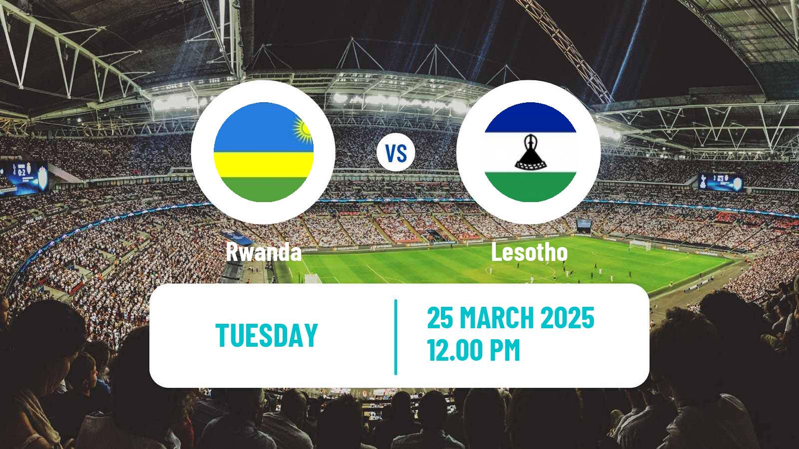 Soccer FIFA World Cup Rwanda - Lesotho