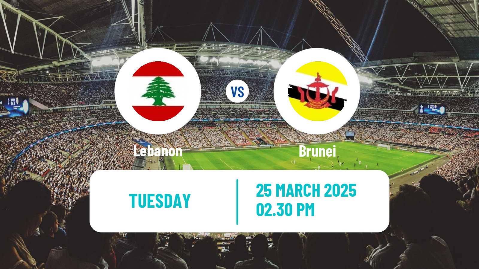 Soccer Asian Cup Lebanon - Brunei
