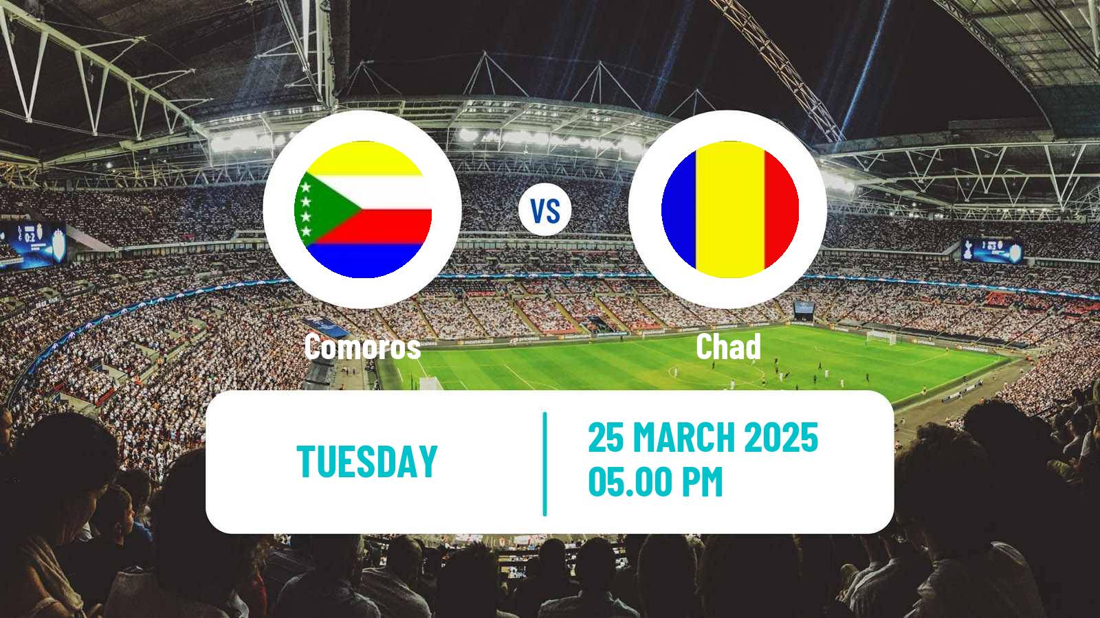 Soccer FIFA World Cup Comoros - Chad