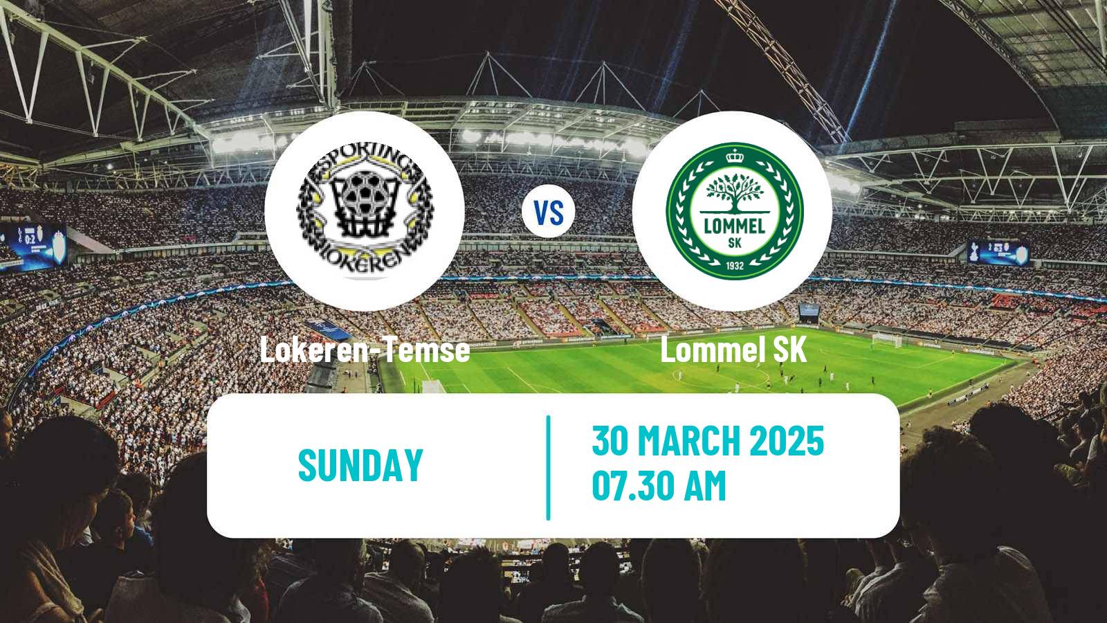 Soccer Belgian Сhallenger Pro League Lokeren-Temse - Lommel