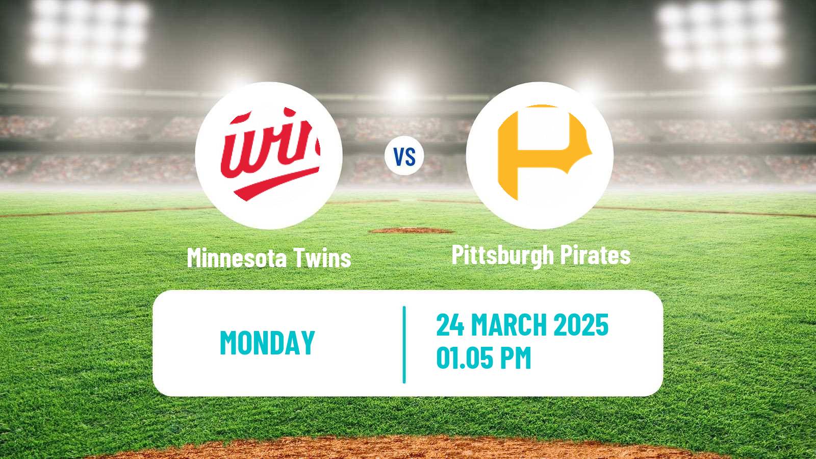 Baseball MLB Spring Training Minnesota Twins - Pittsburgh Pirates