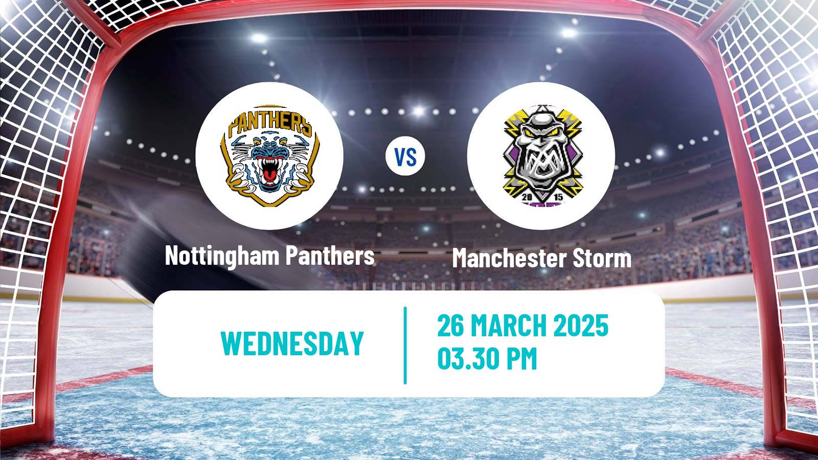 Hockey United Kingdom Elite League Nottingham Panthers - Manchester Storm