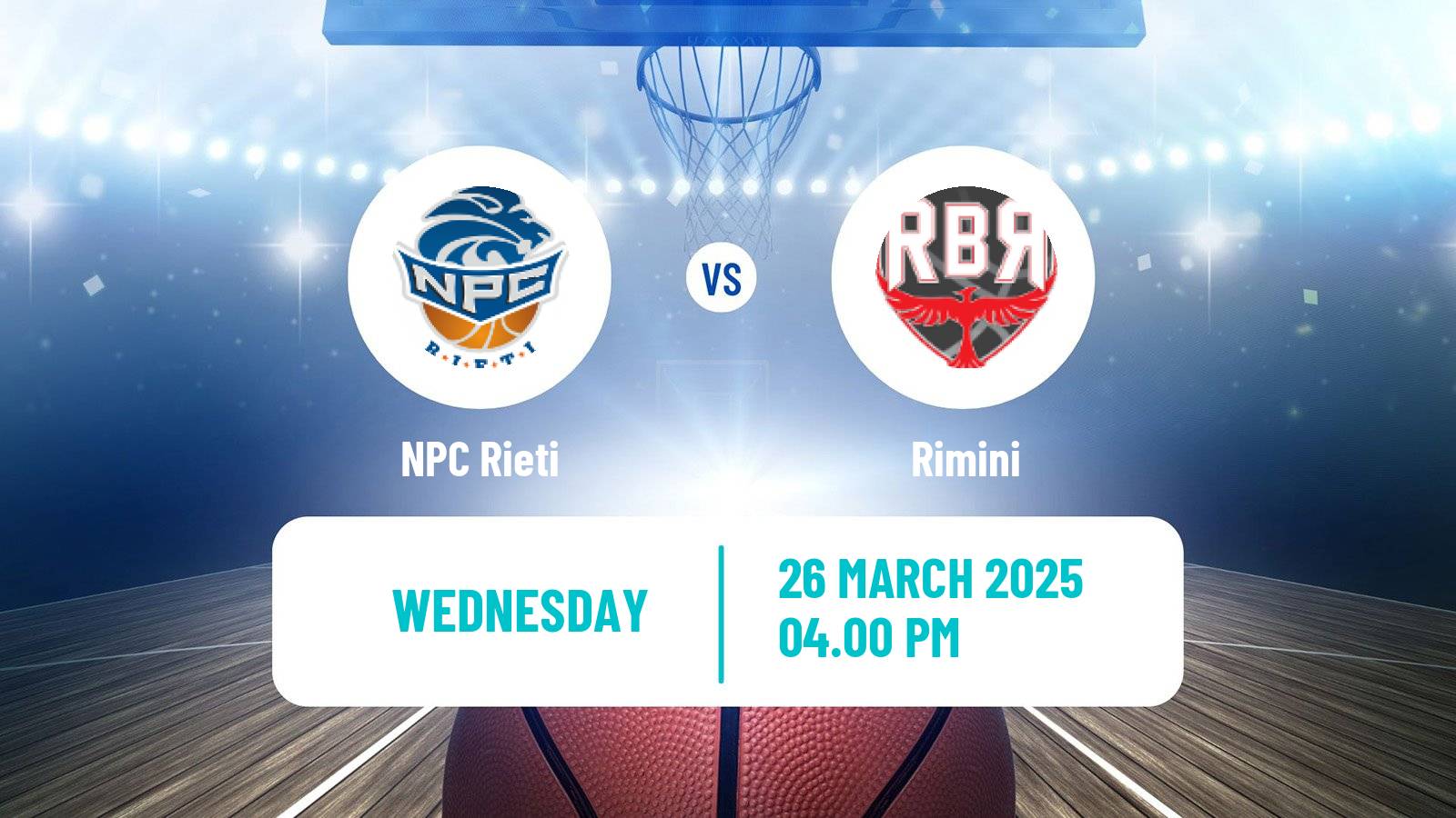 Basketball Italian Serie A2 Basketball Rieti - Rimini