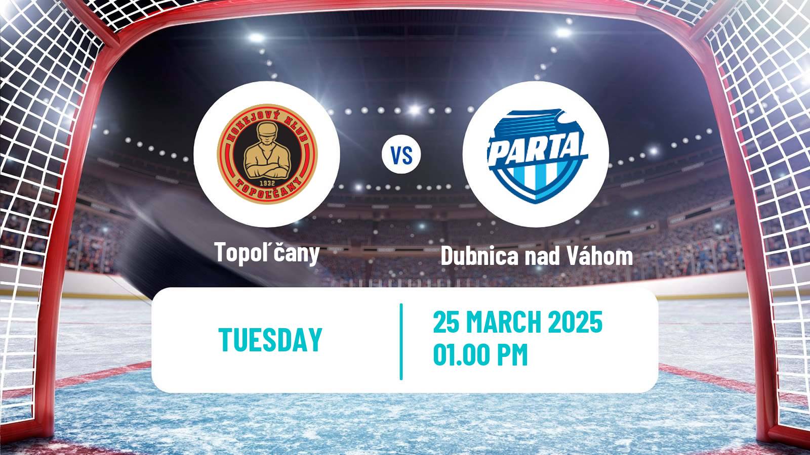 Hockey Slovak 1 Liga Hockey Topoľčany - Dubnica nad Váhom
