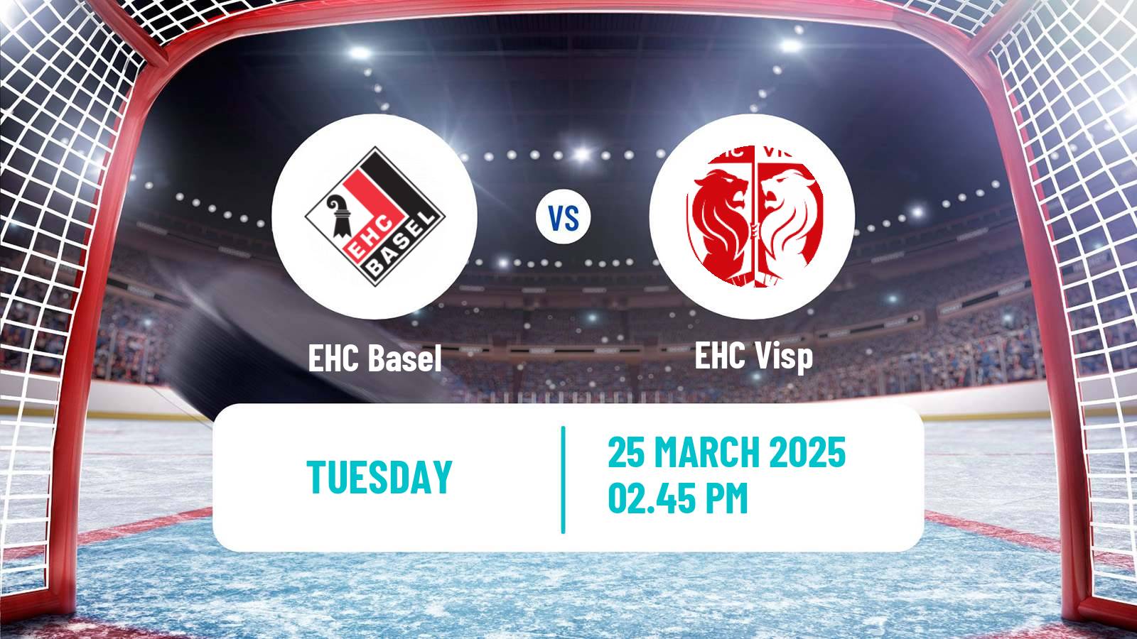 Hockey Swiss League Hockey EHC Basel - Visp