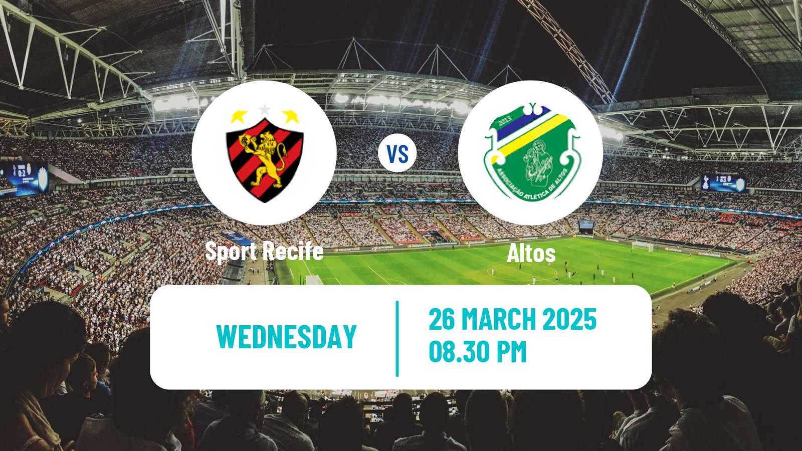 Soccer Brazilian Copa do Nordeste Sport Recife - Altos