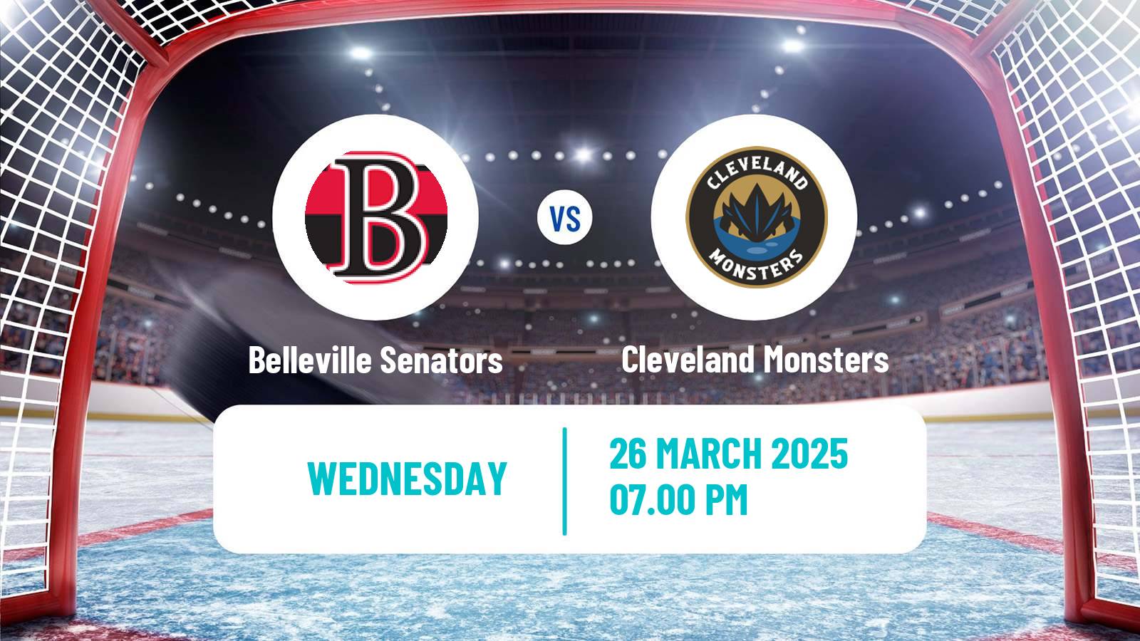 Hockey AHL Belleville Senators - Cleveland Monsters