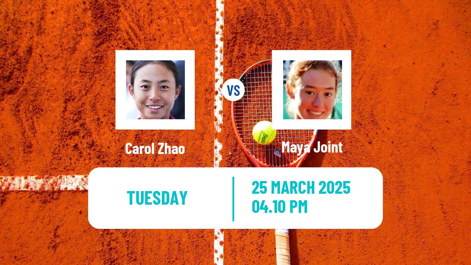 Tennis Puerto Vallarta Challenger Women Carol Zhao - Maya Joint