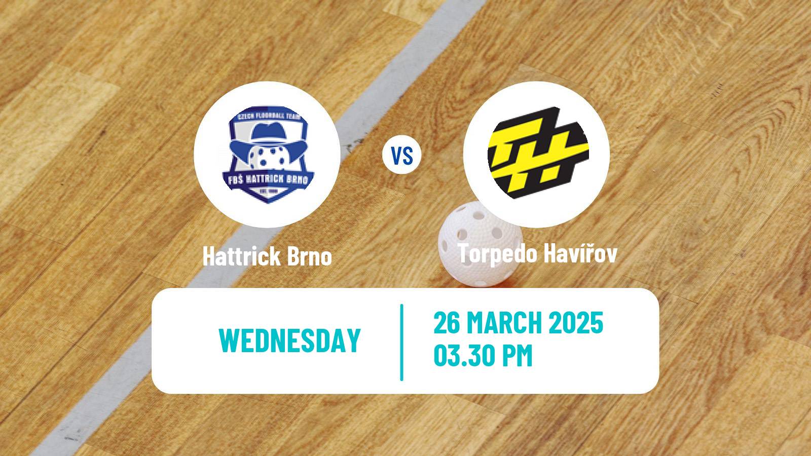 Floorball Czech 1 Liga Floorball Hattrick Brno - Torpedo Havířov