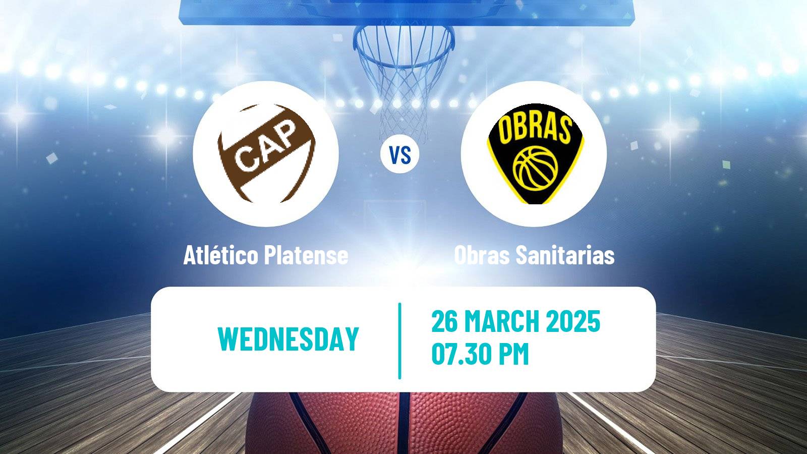 Basketball Argentinian LNB Atlético Platense - Obras Sanitarias