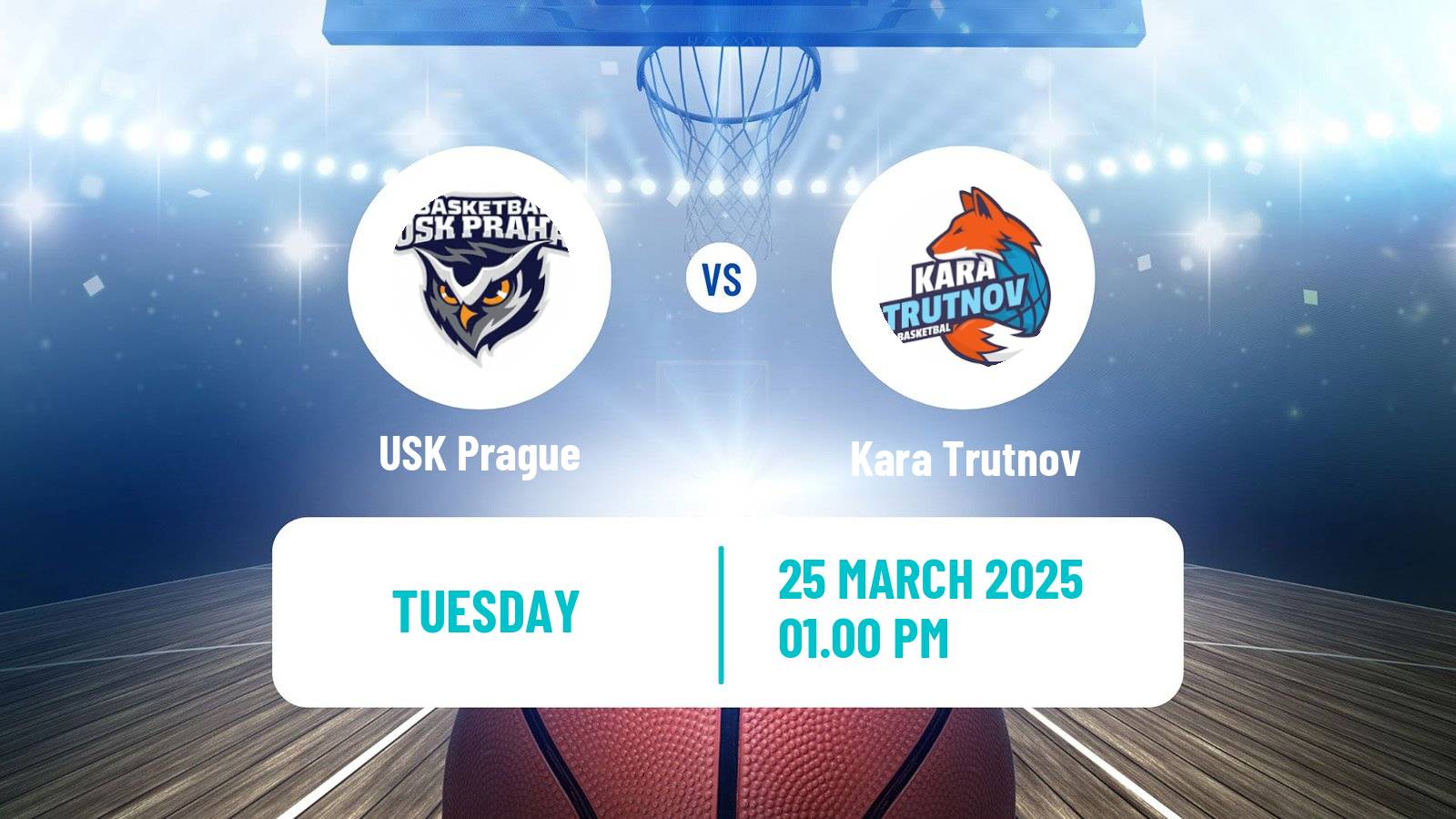 Basketball Czech ZBL Women USK Prague - Kara Trutnov