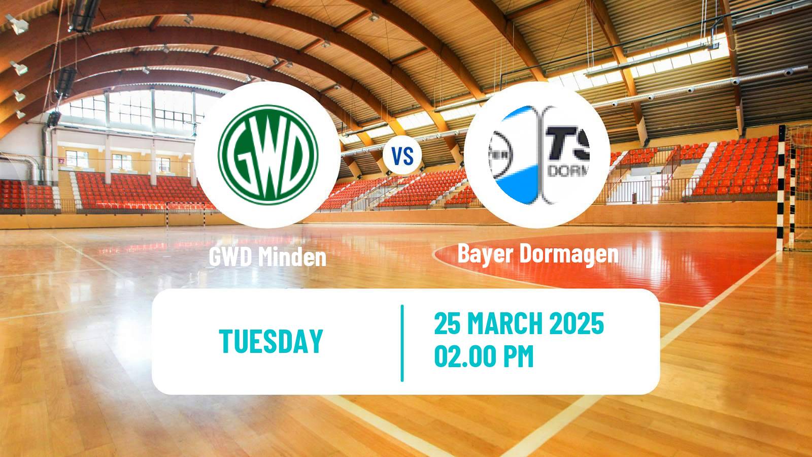 Handball German 2 Bundesliga Handball GWD Minden - Bayer Dormagen