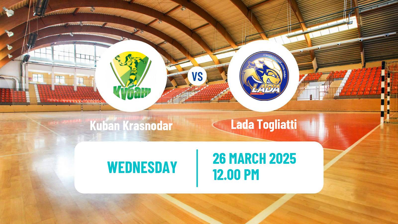 Handball Russian Superleague Handball Women Kuban Krasnodar - Lada Togliatti