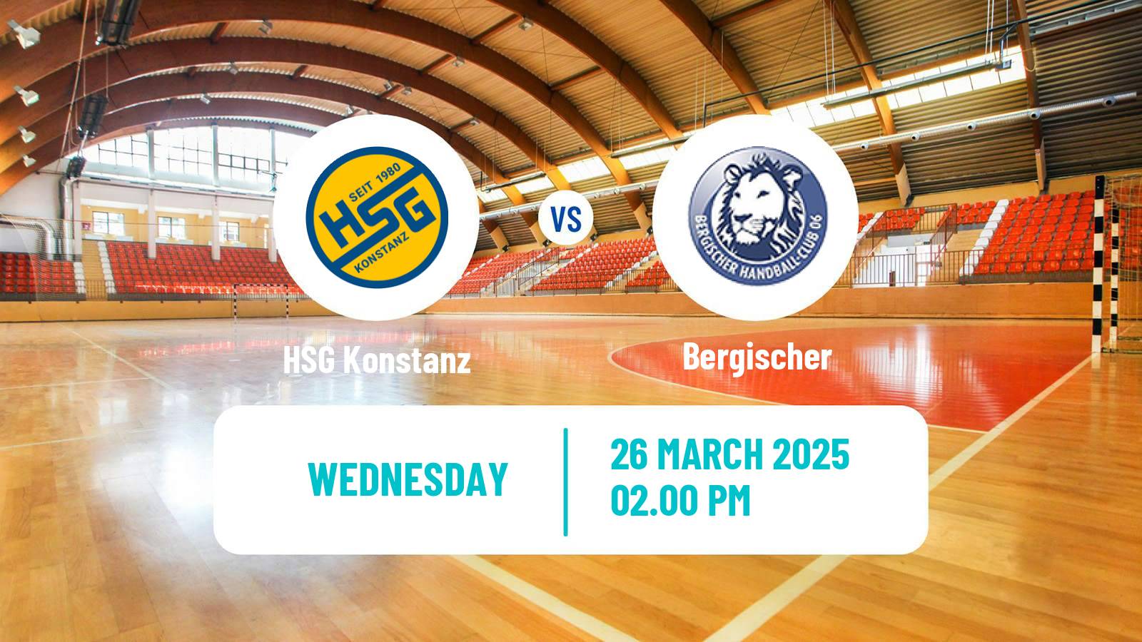 Handball German 2 Bundesliga Handball Konstanz - Bergischer