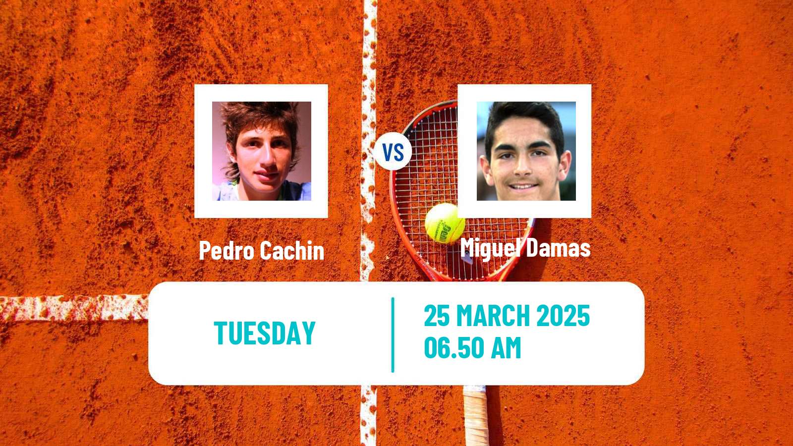 Tennis Girona Challenger Men Pedro Cachin - Miguel Damas