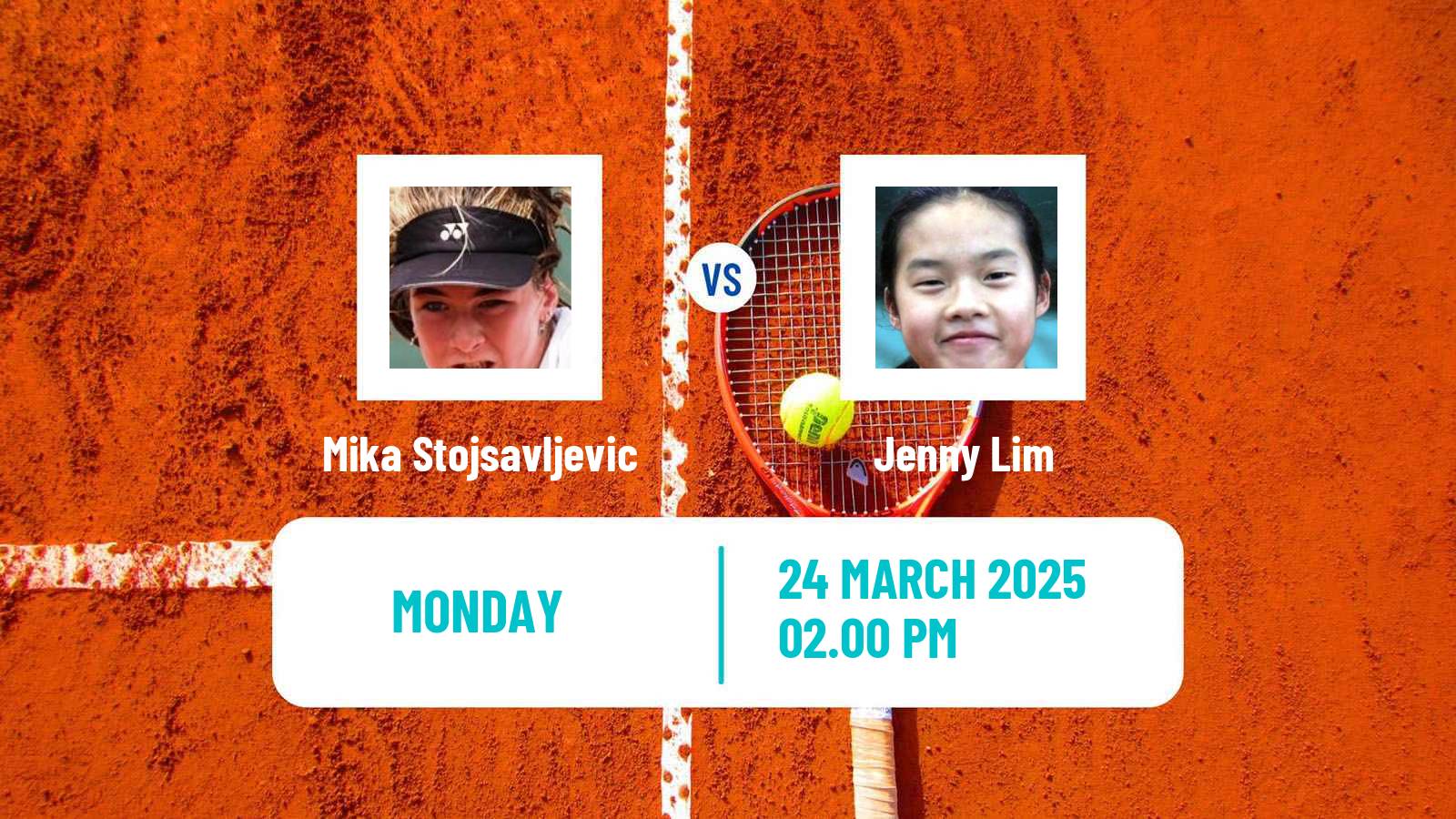 Tennis ITF W50 Santo Domingo 2 Women Mika Stojsavljevic - Jenny Lim