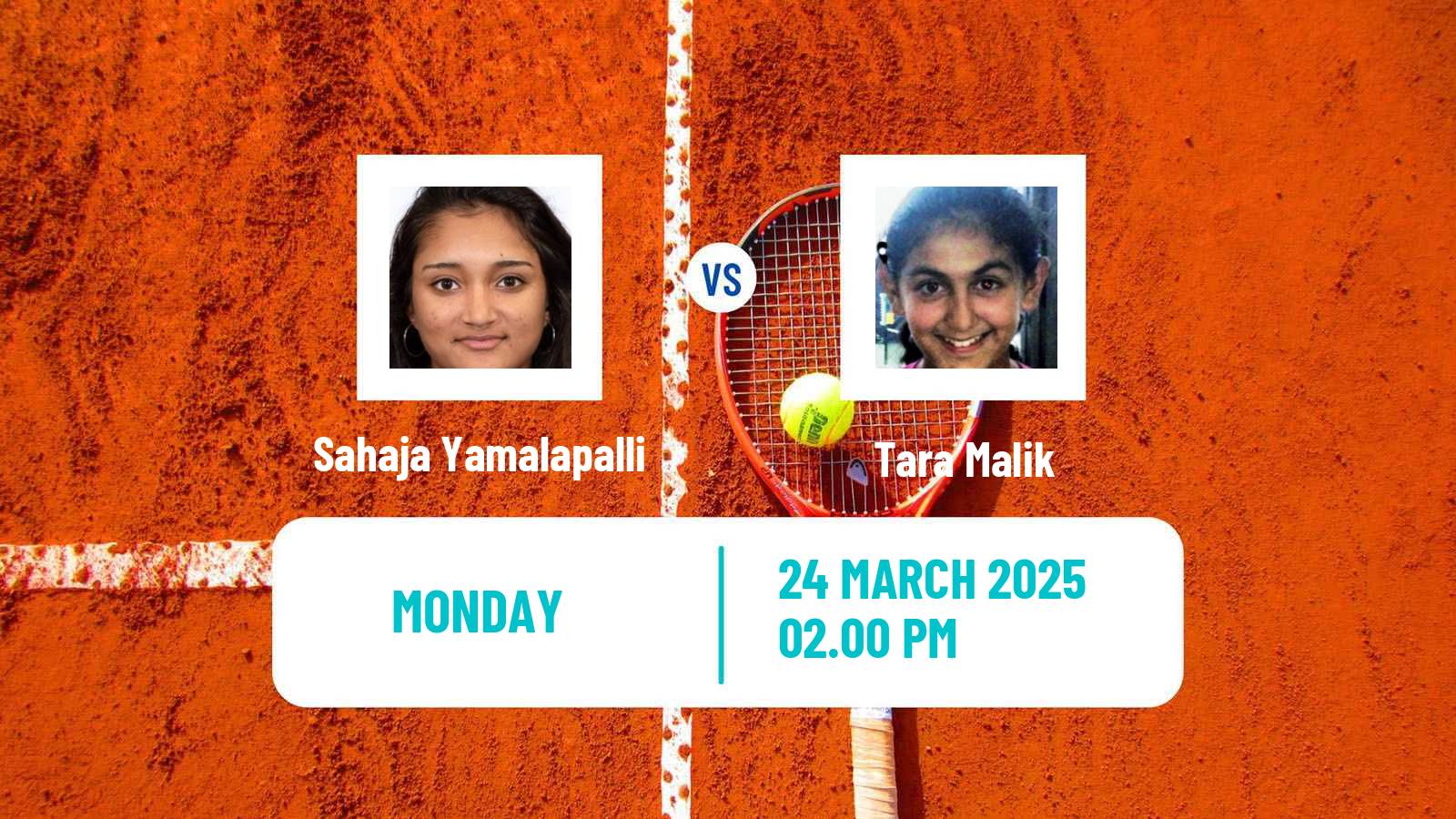Tennis ITF W50 Santo Domingo 2 Women Sahaja Yamalapalli - Tara Malik