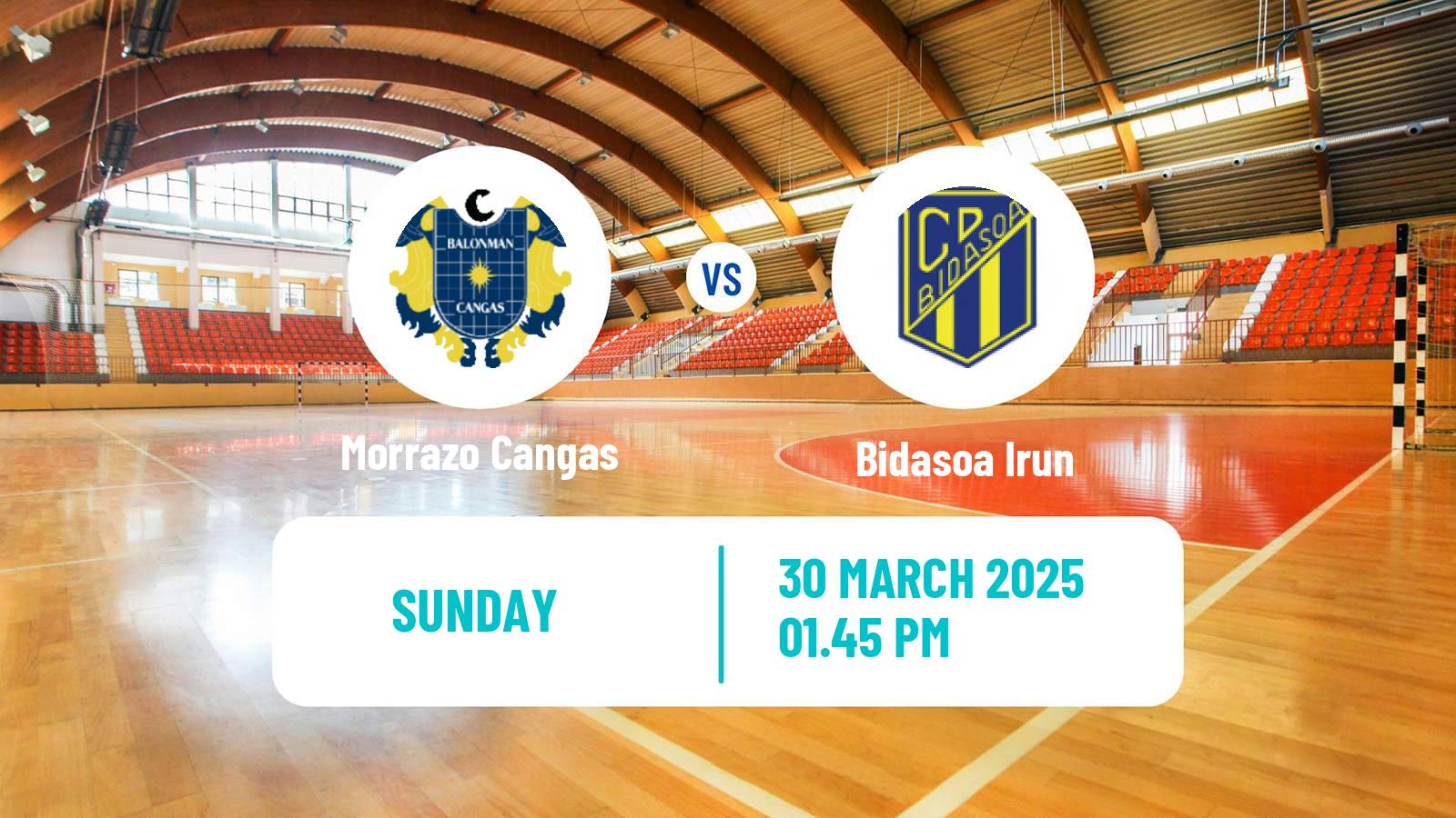 Handball Spanish Liga ASOBAL Morrazo Cangas - Bidasoa Irun