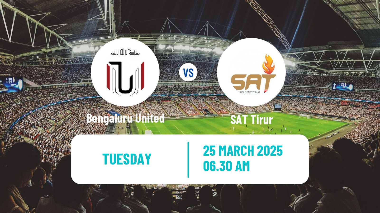 Soccer Indian I-League 2 Bengaluru United - SAT Tirur