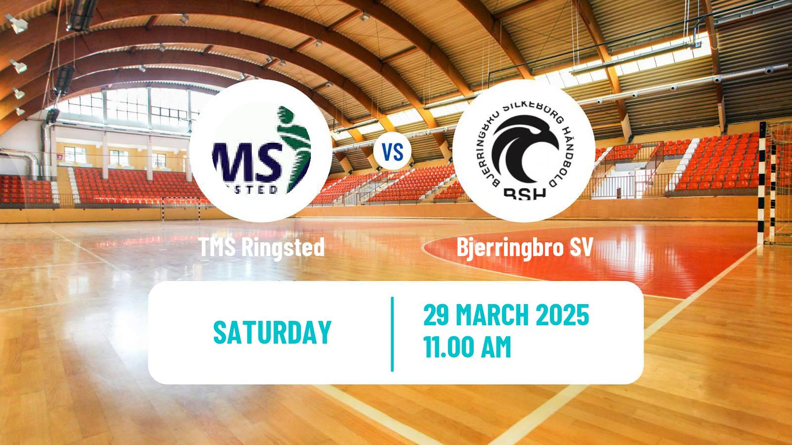 Handball Danish Handbold Ligaen Ringsted - Bjerringbro SV