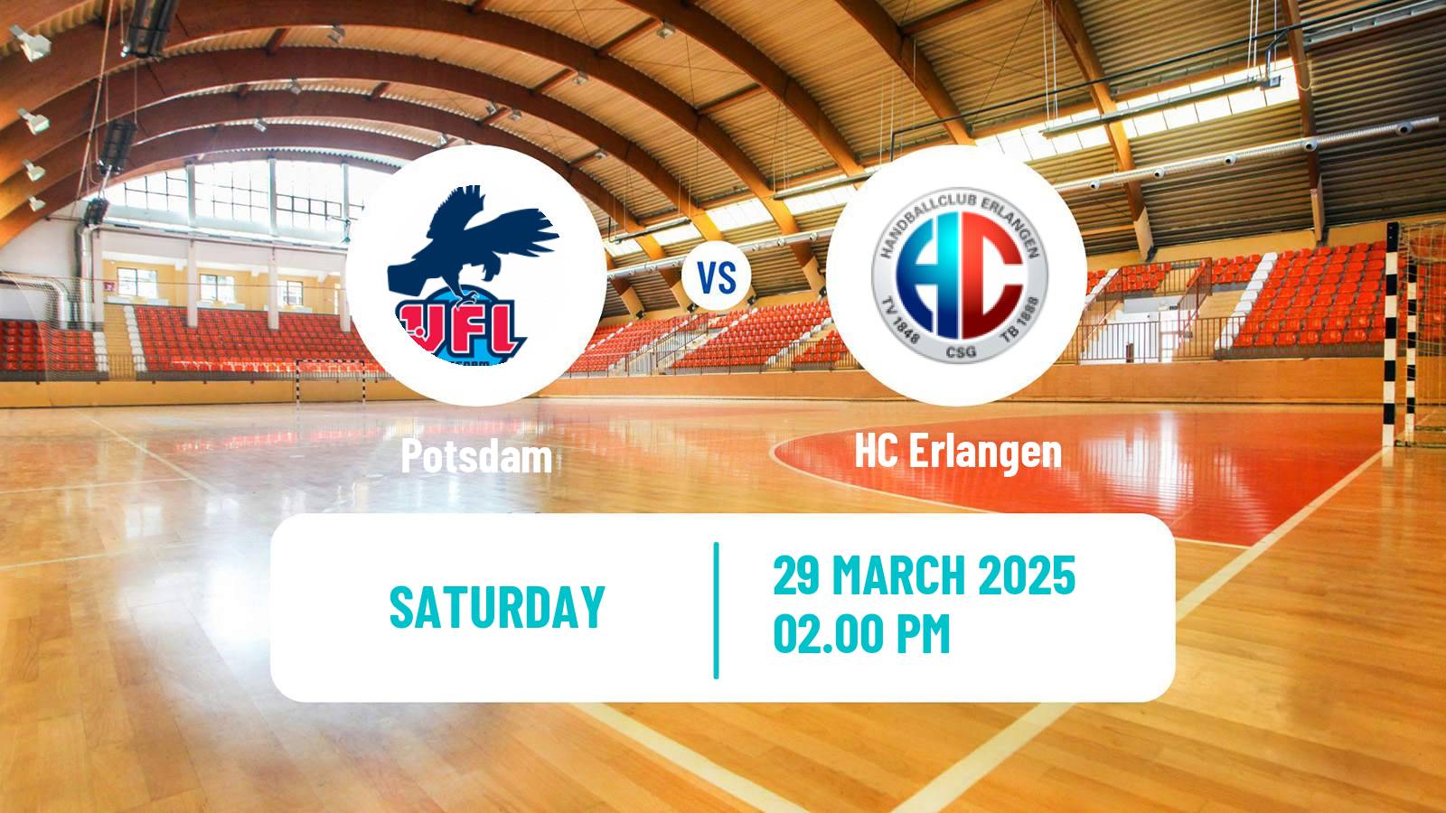 Handball German Bundesliga Handball Potsdam - Erlangen
