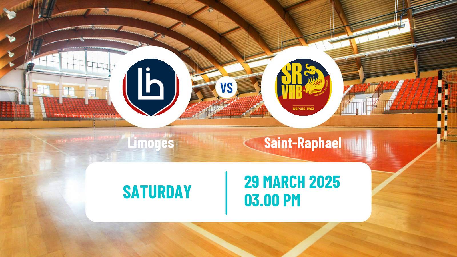 Handball French Starligue Handball Limoges - Saint-Raphael