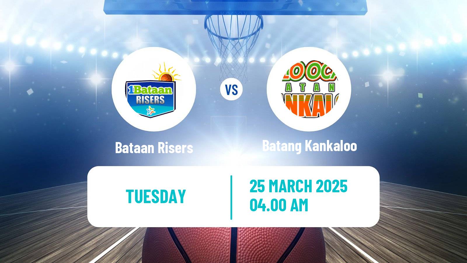 Basketball Philippines MBPL  Bataan Risers - Batang Kankaloo