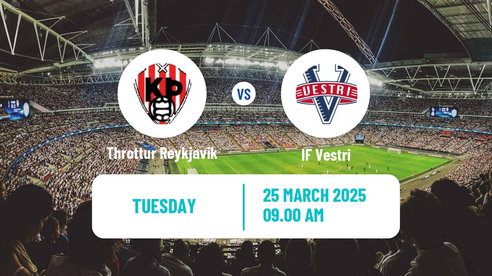 Soccer Icelandic League Cup Throttur Reykjavik - Vestri