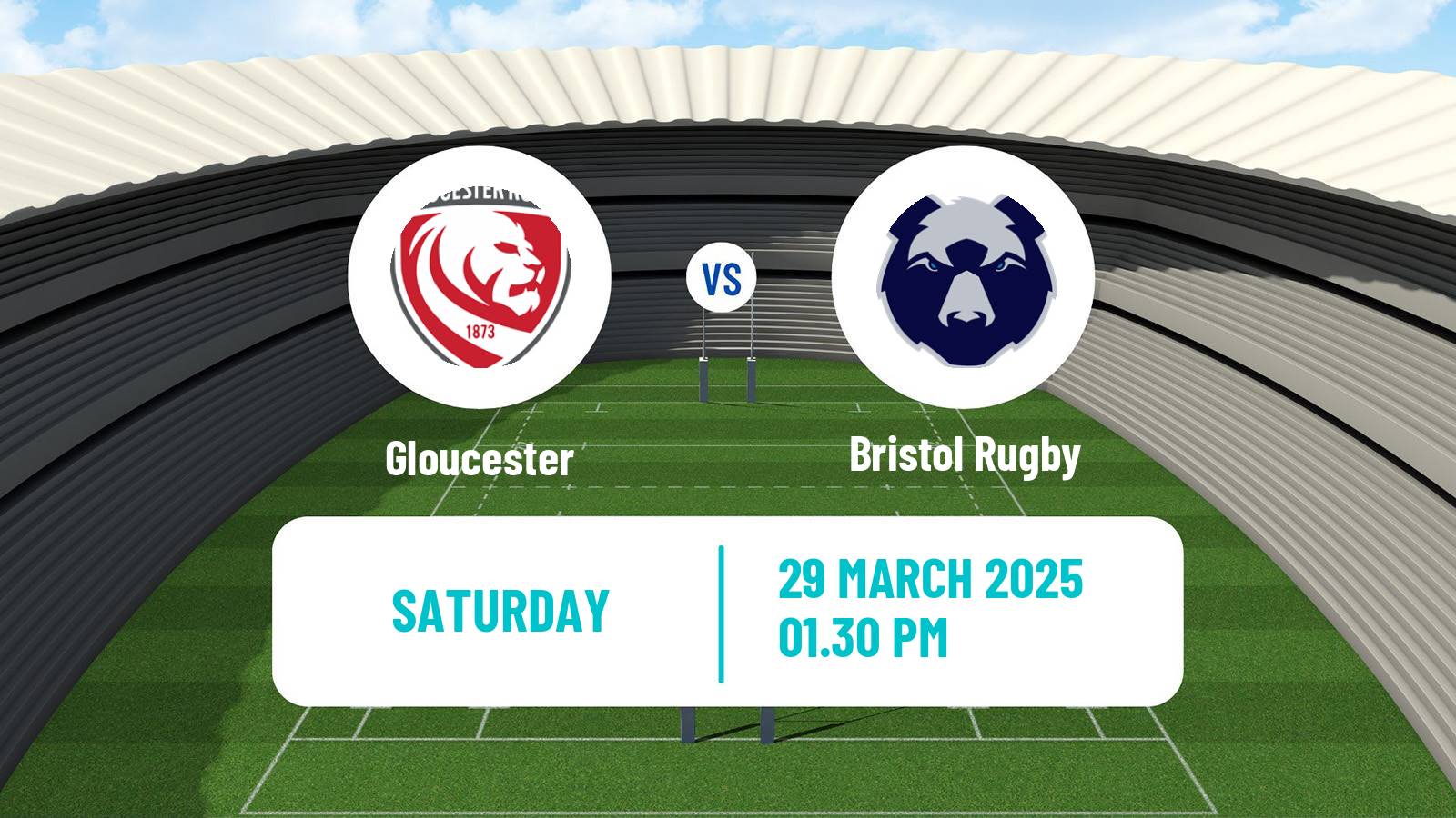 Rugby union English Premiership Rugby Gloucester - Bristol Rugby