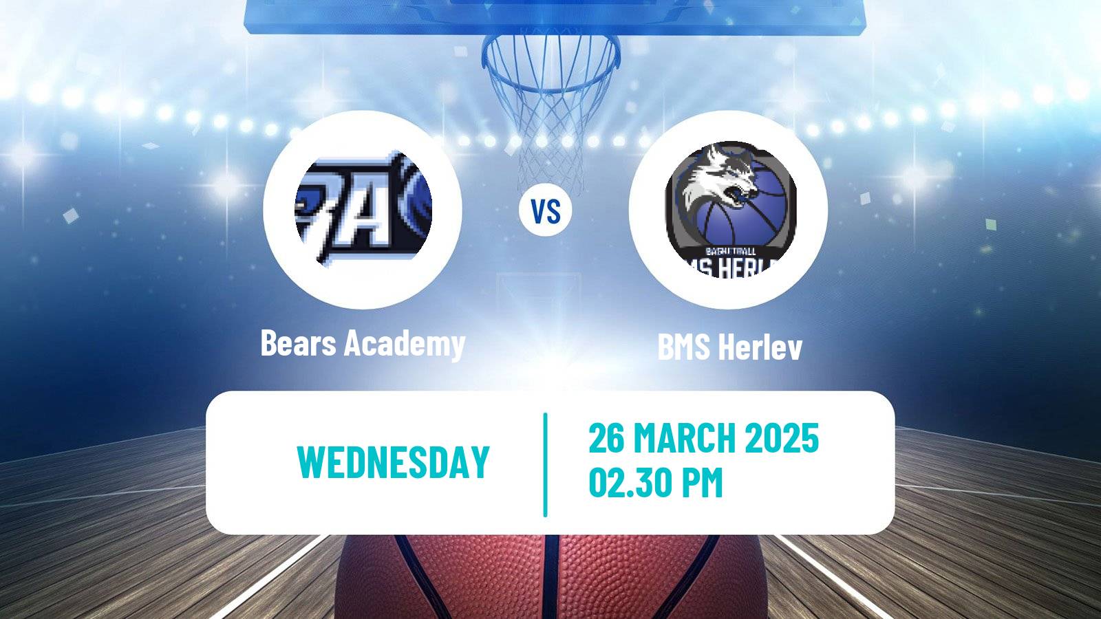 Basketball Danish Basketligaen Bears Academy - BMS Herlev