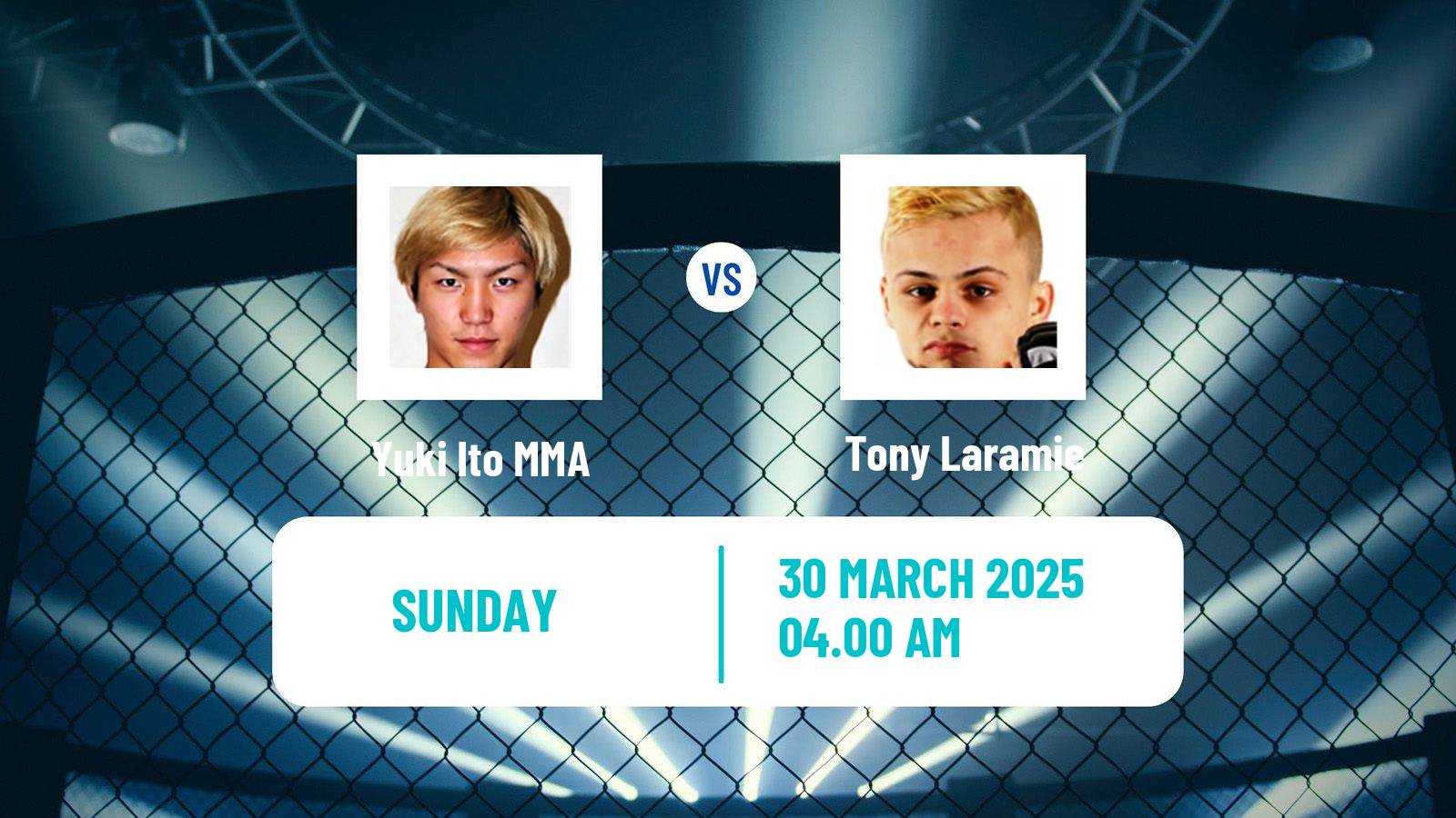 MMA Catchweight Rizin Men Yuki Ito - Tony Laramie