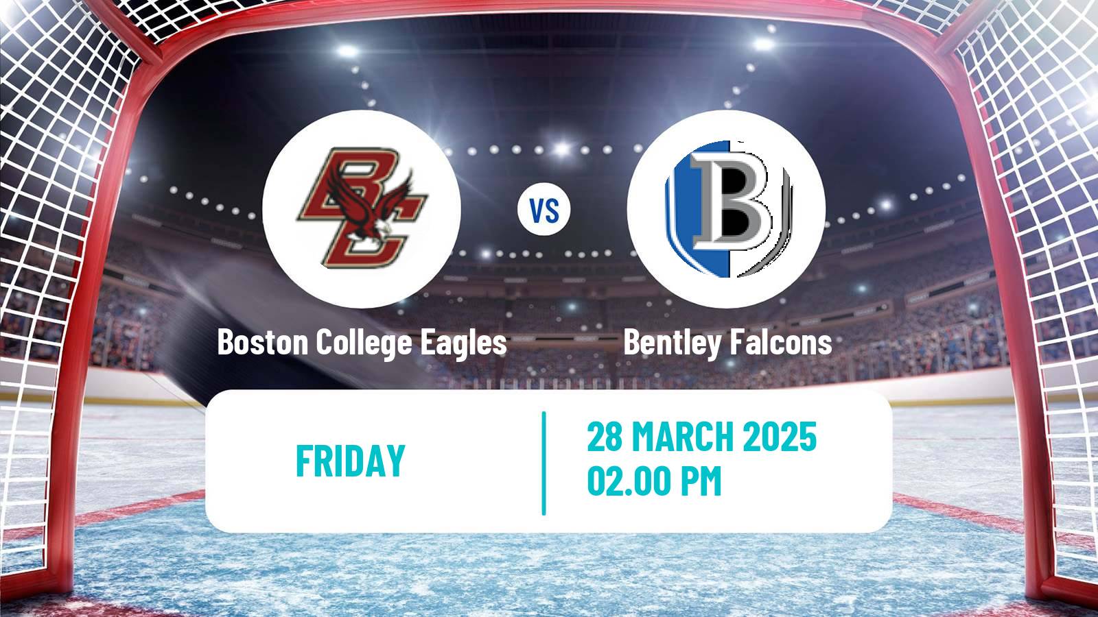 Hockey NCAA Hockey Boston College Eagles - Bentley Falcons