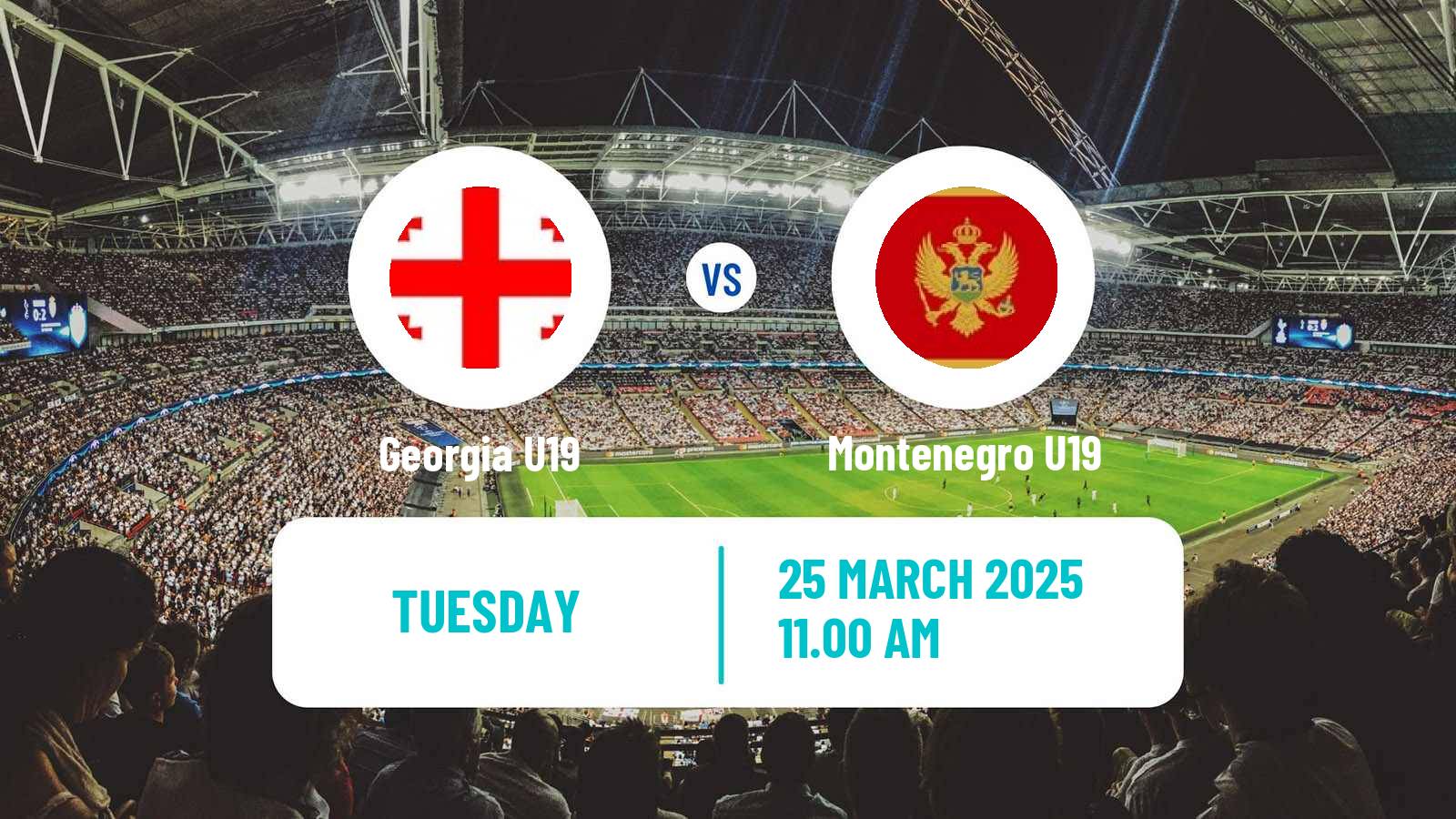 Soccer UEFA Euro U19 Georgia U19 - Montenegro U19